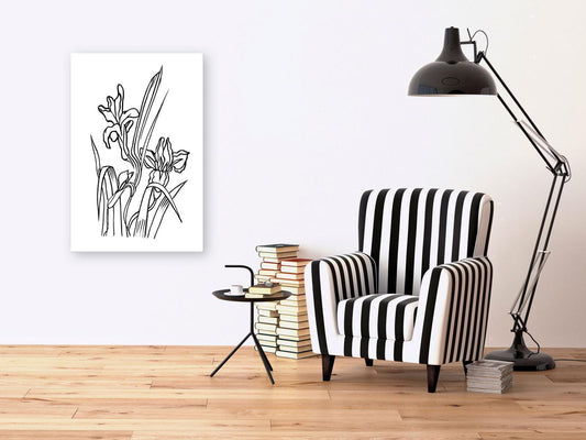 wandbild - Love Irises