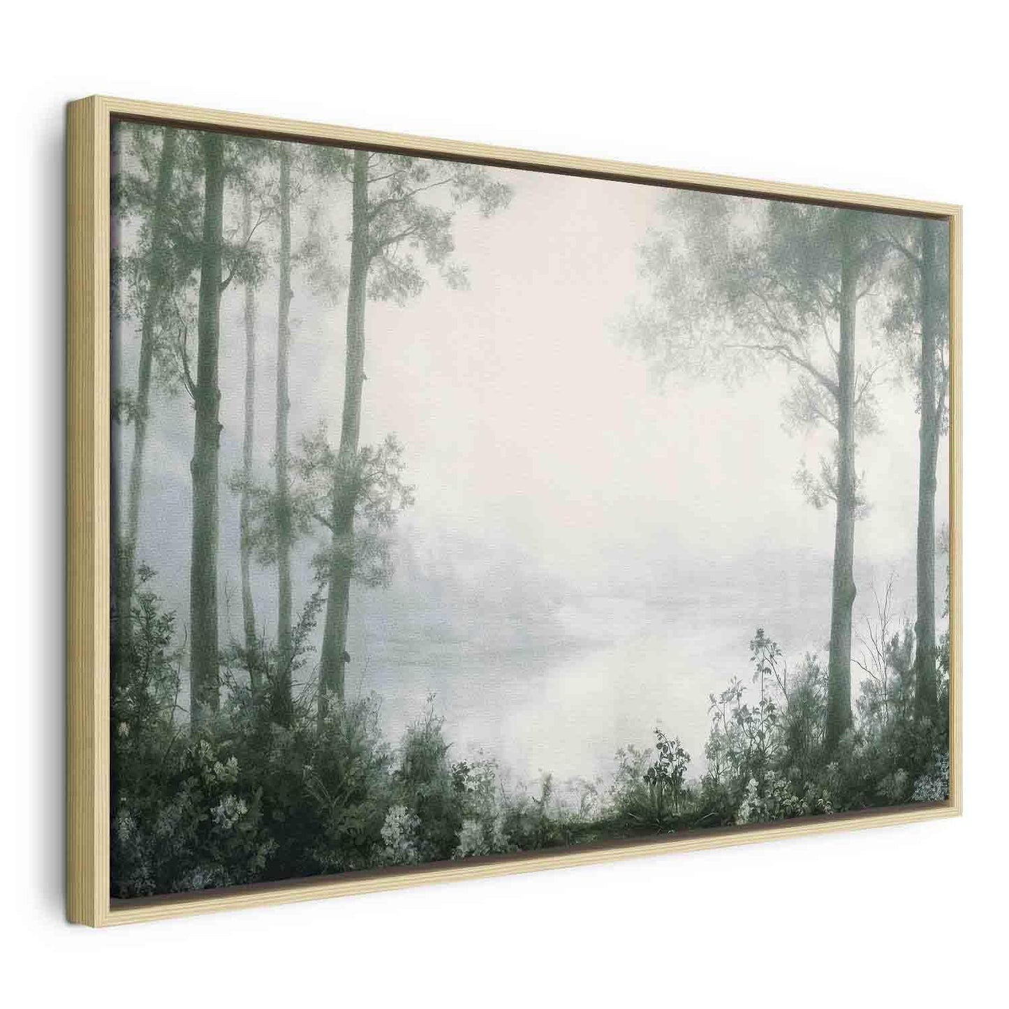 Leinwandbild - Retro-Landschaft - Nostalgische Naturidylle Artgeist