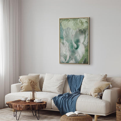 Leinwandbild - Mint Fog (1 Part) Vertical