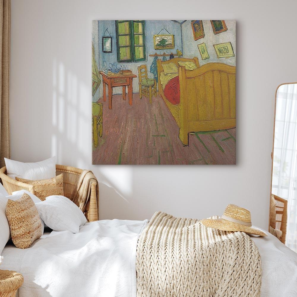 Leinwandbild - Vincent Van Gogh – The bedroom