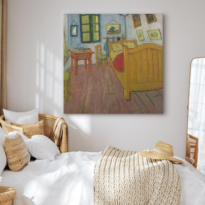 Leinwandbild - Vincent Van Gogh – The bedroom