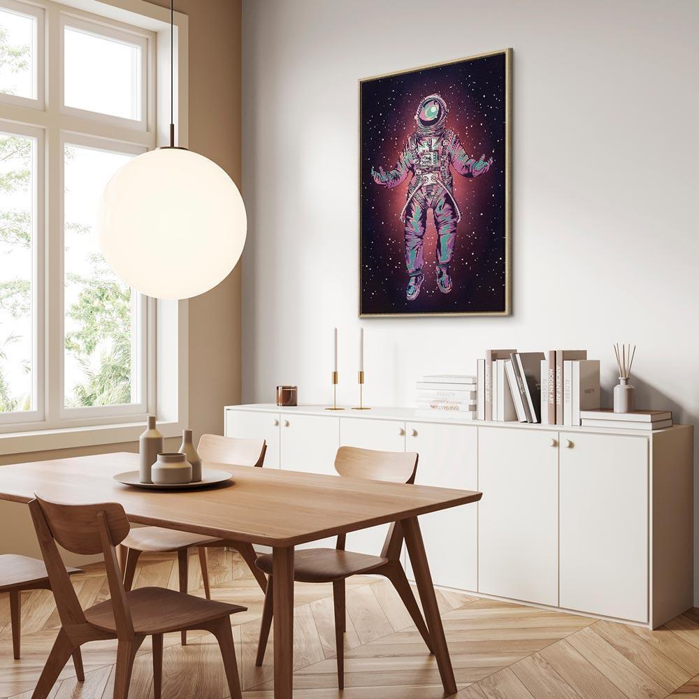 Leinwandbild - Lonely Traveler (1 Part) Vertical