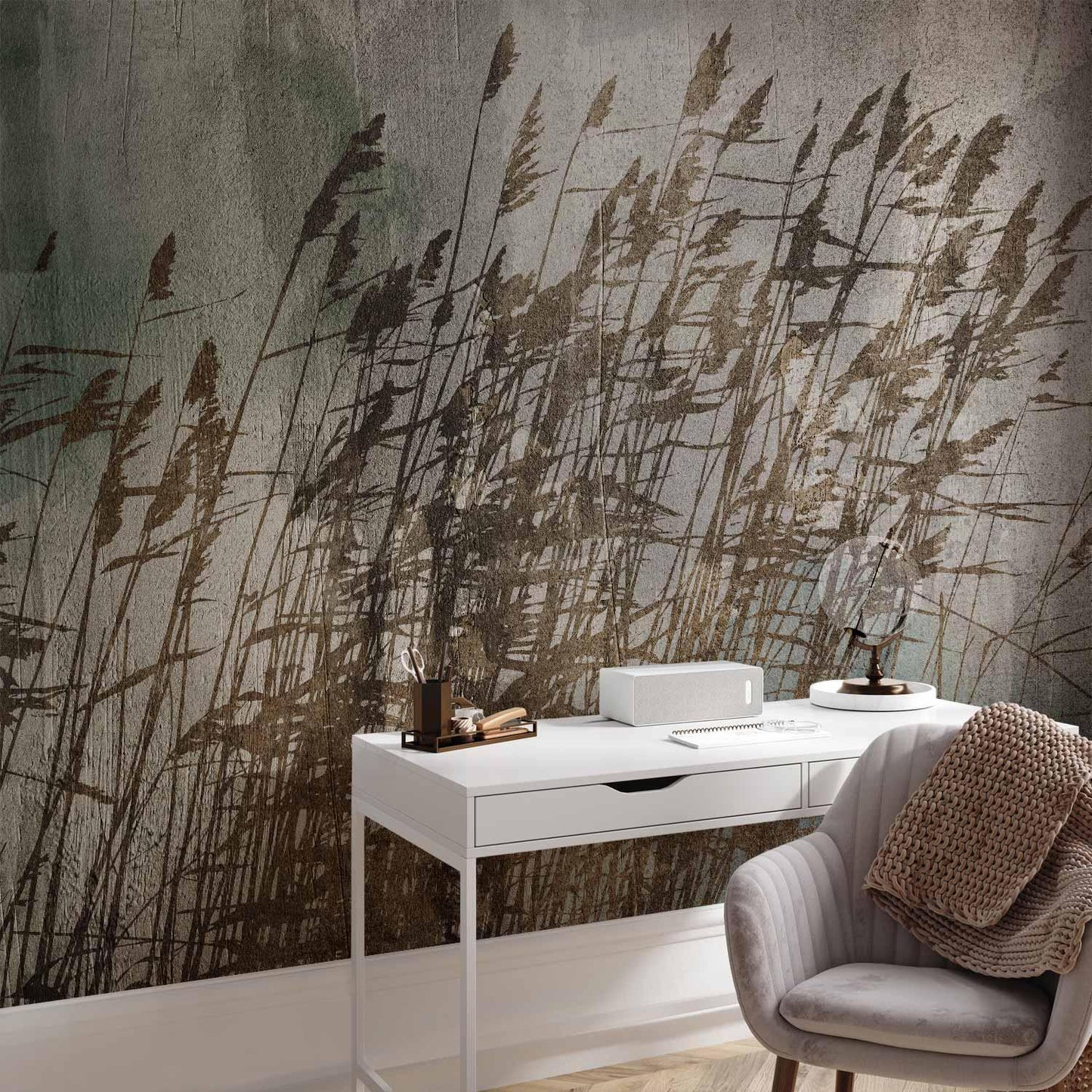 Fototapete - Water Grasses