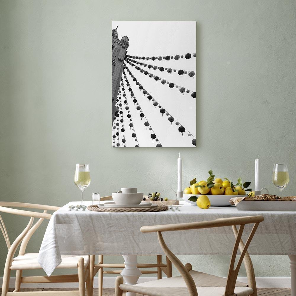 Leinwandbild - Joyful Festival (1 Part) Vertical