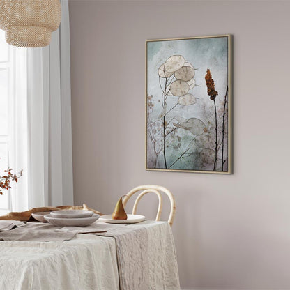 Leinwandbild - Lunaria Fruits (1 Part) Vertical