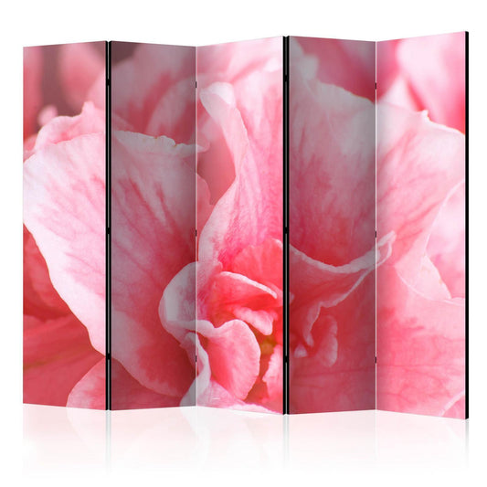 Paravent - Pink azalea flowers II Artgeist