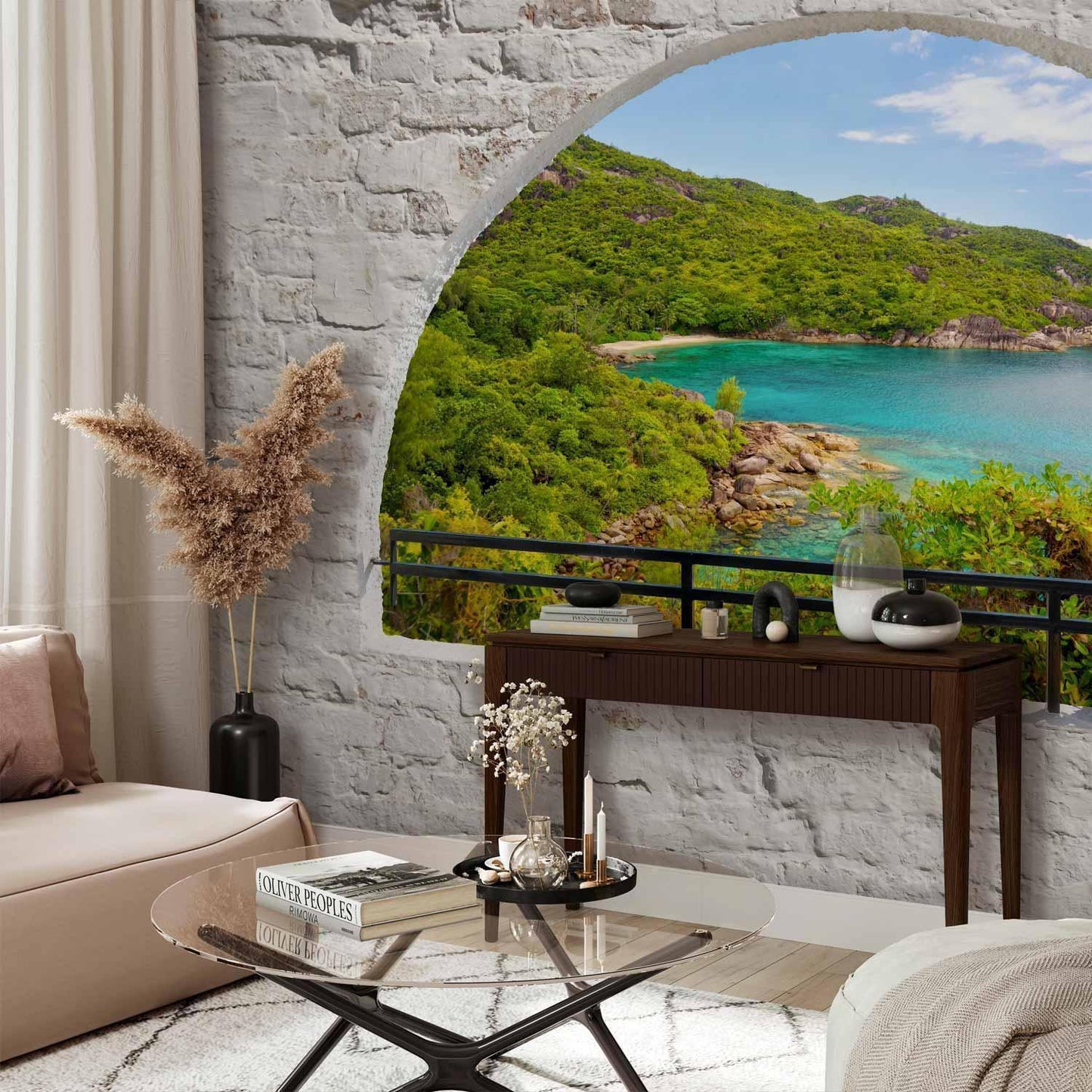 Fototapete - Emerald Island Artgeist