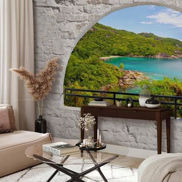 Fototapete - Emerald Island Artgeist