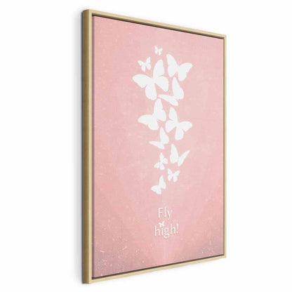 Leinwandbild - Fly High! (1 Part) Vertical