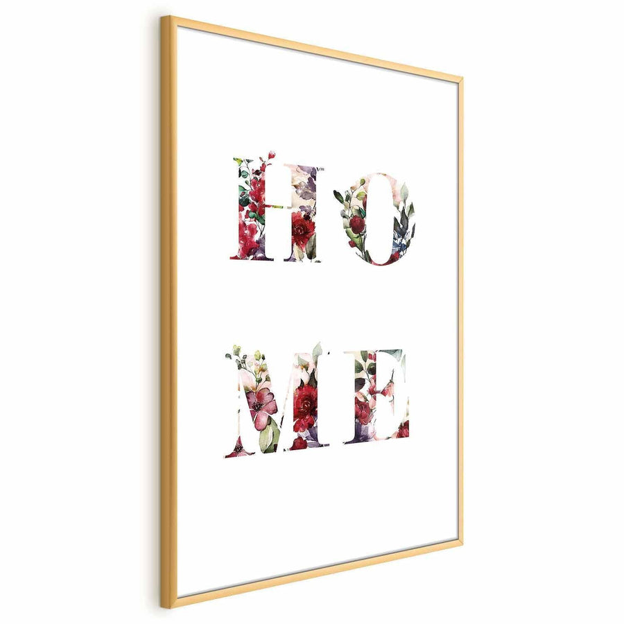 Poster - Home in Flowers Artgeist