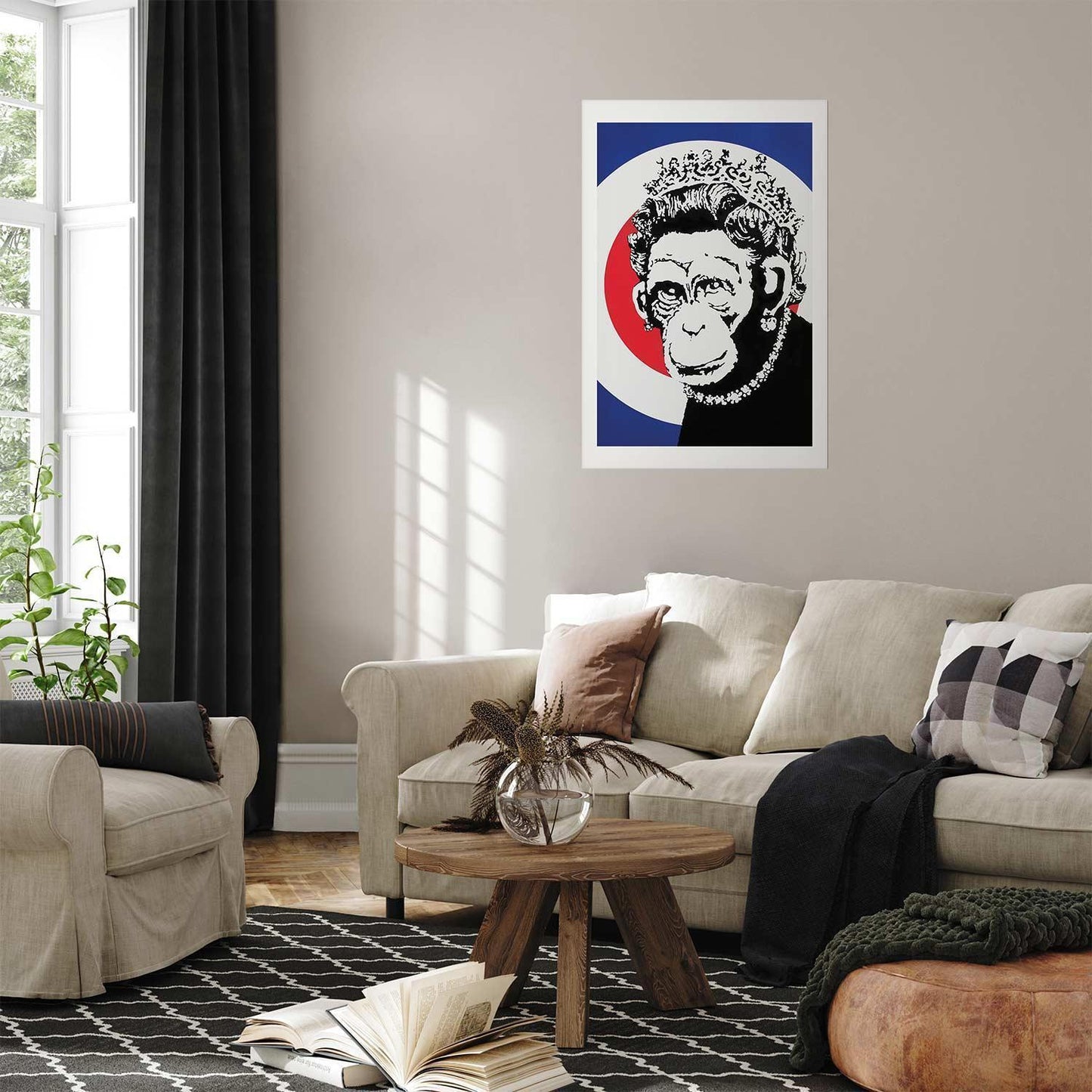 Poster - Monkey Queen Artgeist