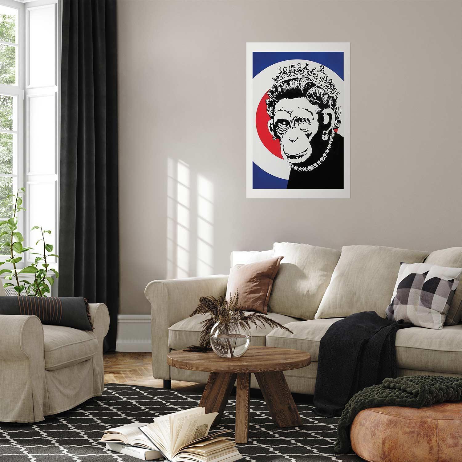Poster - Monkey Queen Artgeist