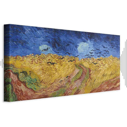 Leinwandbild - Vincent van Gogh – Wheatfield With Crows