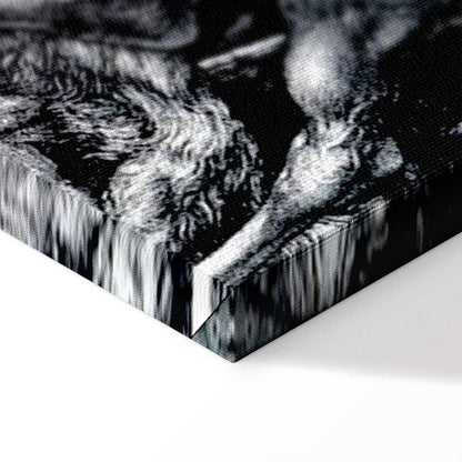 Leinwandbild - Albrecht Dürer – Knight, Death and the Devil