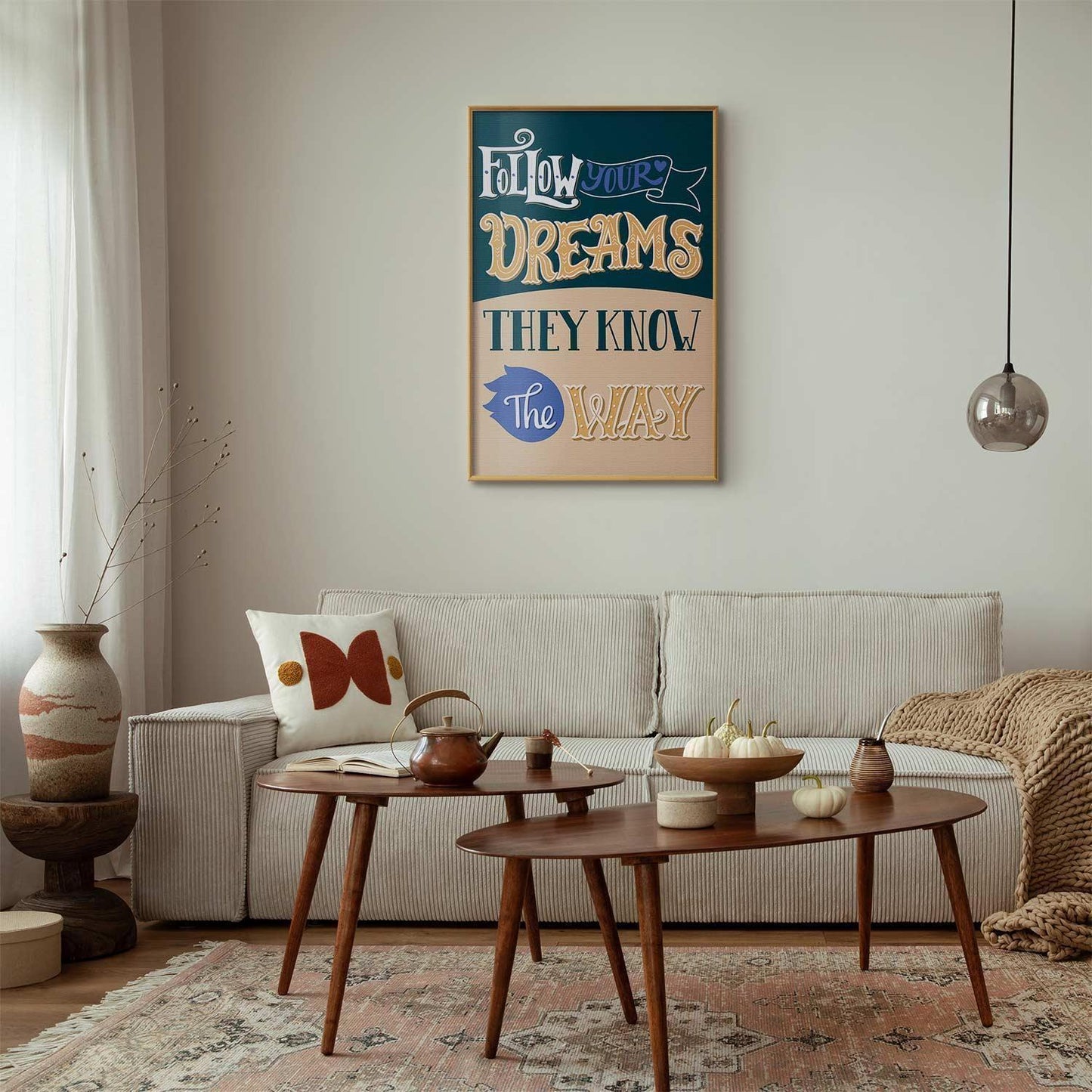 Poster - Follow Your Dreams Artgeist