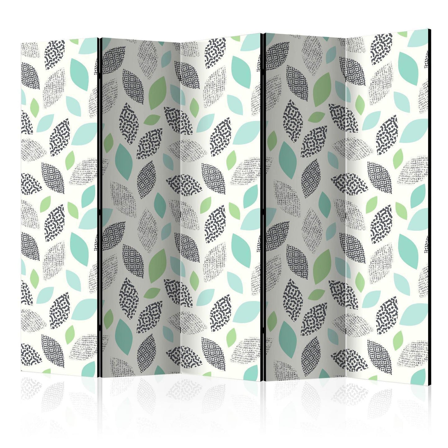 Paravent - Patterned Leaves II Artgeist