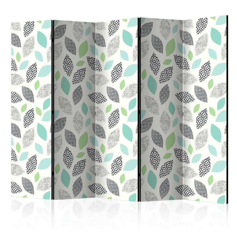 Paravent - Patterned Leaves II Artgeist