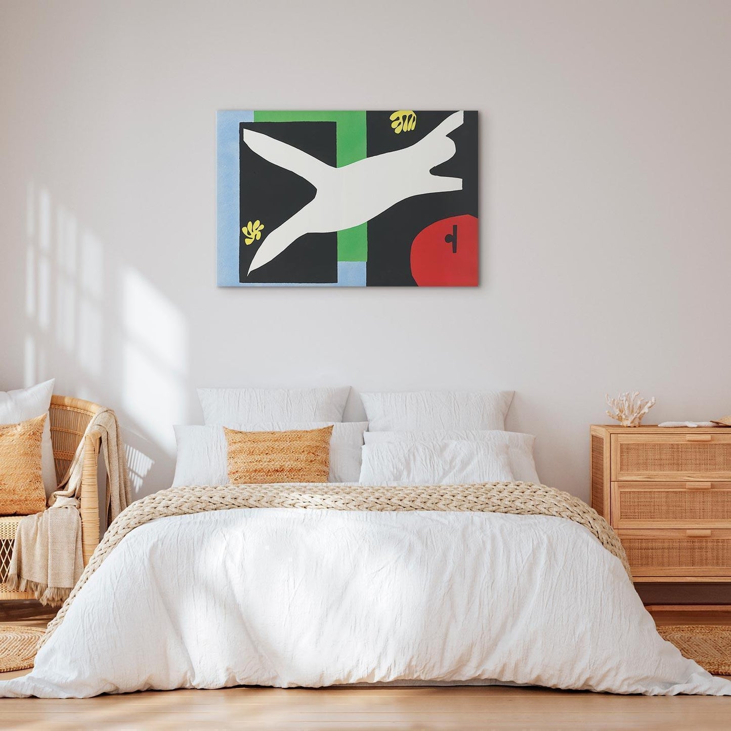 Leinwandbild - Henri Matisse – The Swimmer in the Aquarium (from Jazz)