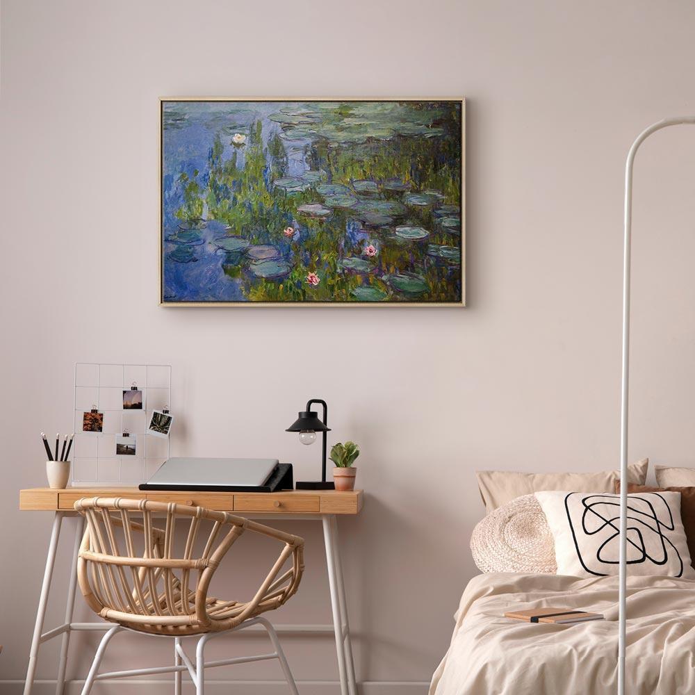 Leinwandbild - Claude Monet – Water Lilies