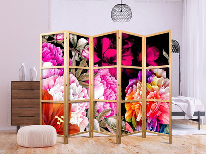Japanischer Paravent - Floral Abundance II Artgeist