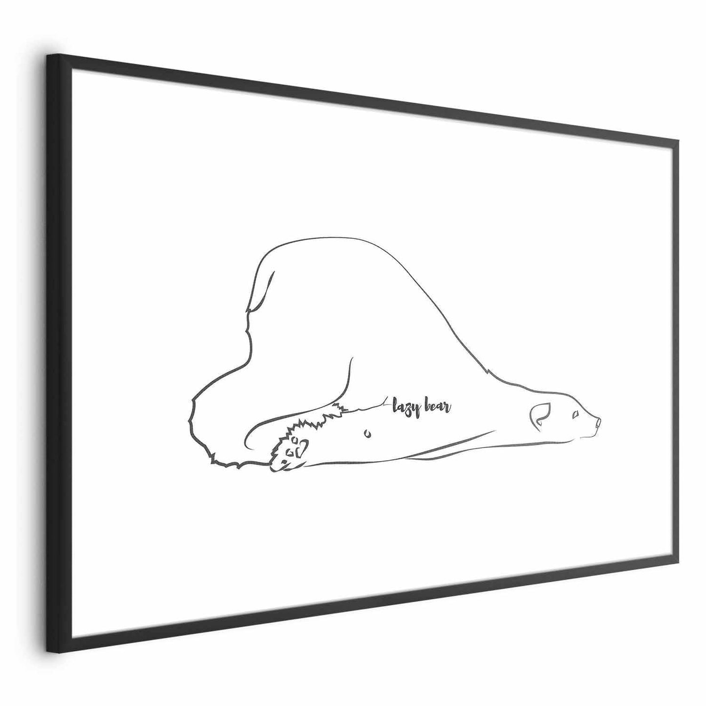 Poster - Lazy Bear