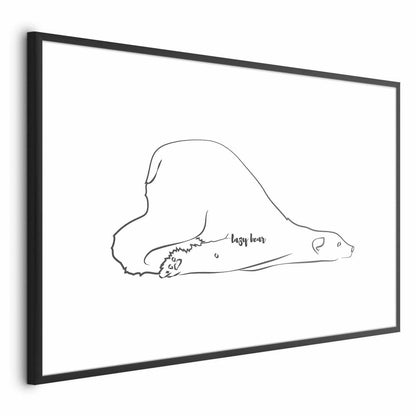 Poster - Lazy Bear