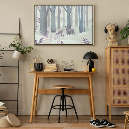 Leinwandbild - Fairy-Tale Forest (1 Part) Vertical - Second Variant