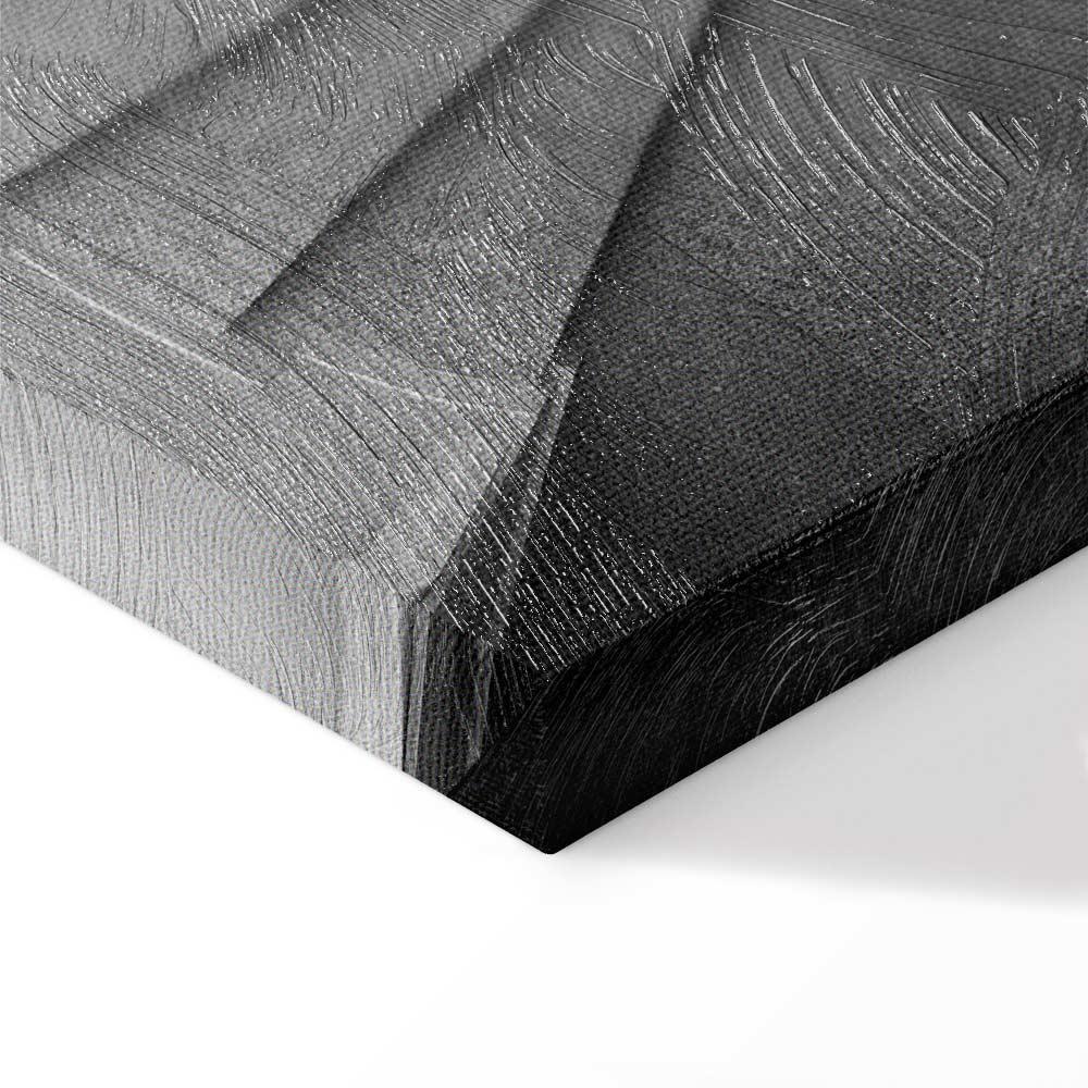 Leinwandbild - White Stairs (1 Part) Vertical