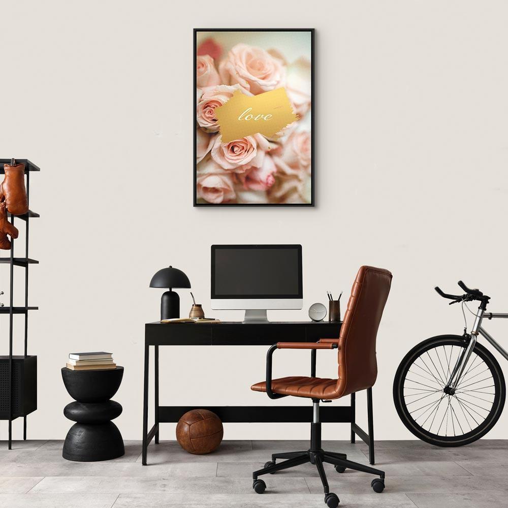 Leinwandbild - One Feeling (1 Part) Vertical