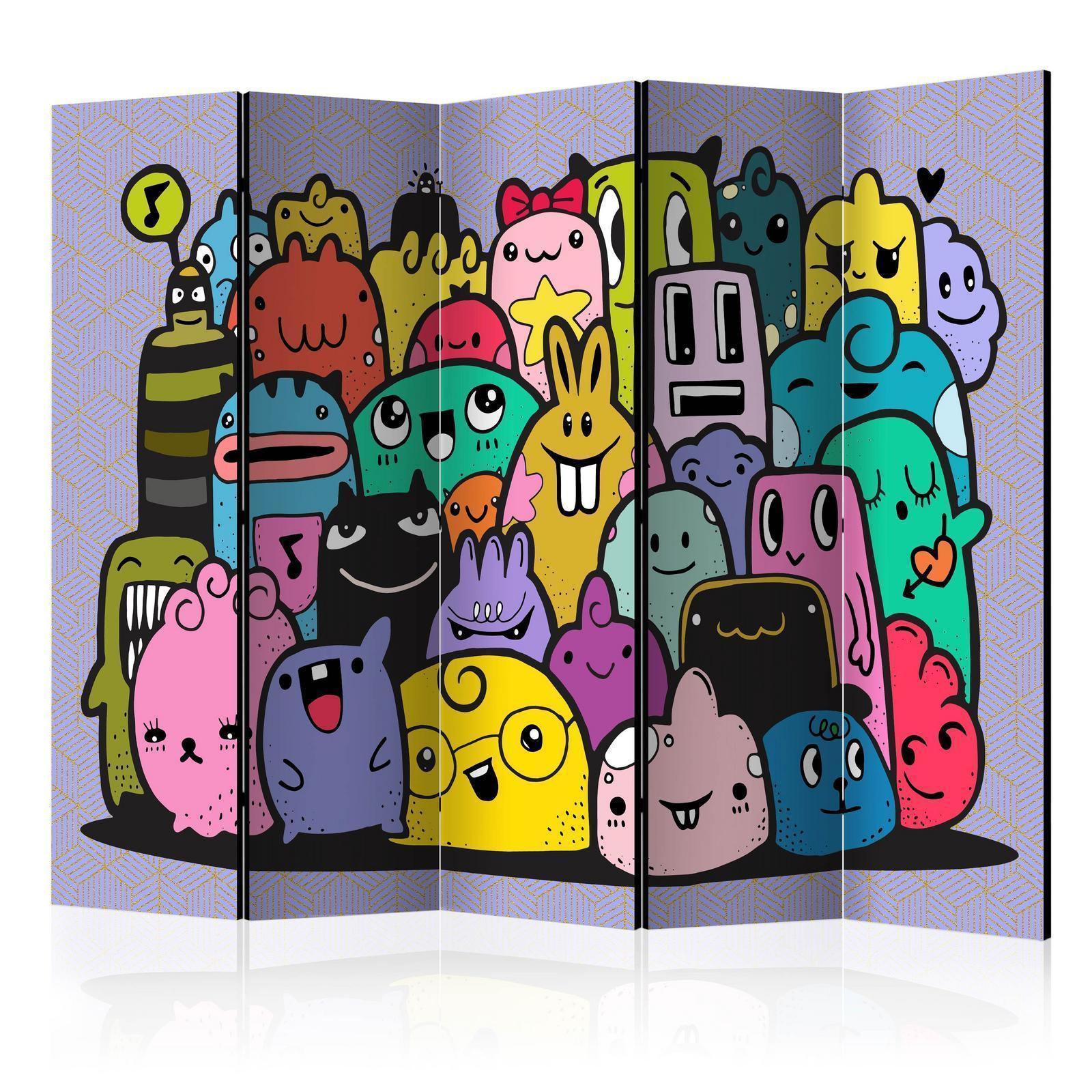 Paravent - Monsters from 3rd C Grade II Artgeist