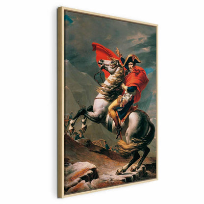 Leinwandbild - Jacques-Louis David – Napoleon Crossing the Alps