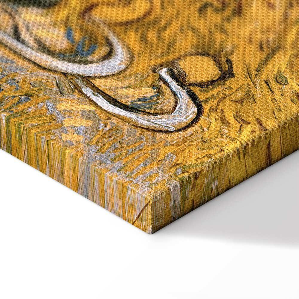 Leinwandbild Mittagsruhe Vincent van Gogh – Ländliche Idylle