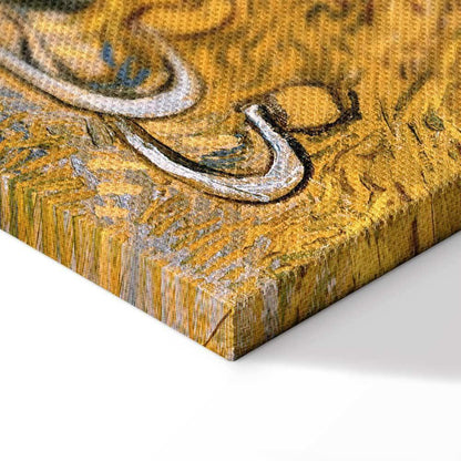 Leinwandbild Mittagsruhe Vincent van Gogh – Ländliche Idylle