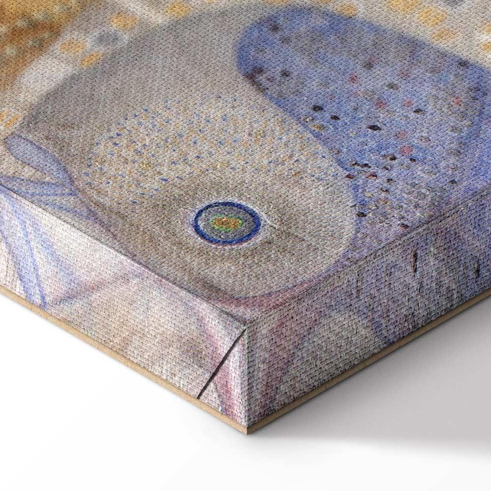 Leinwandbild - Gustav Klimt – Water Serpents