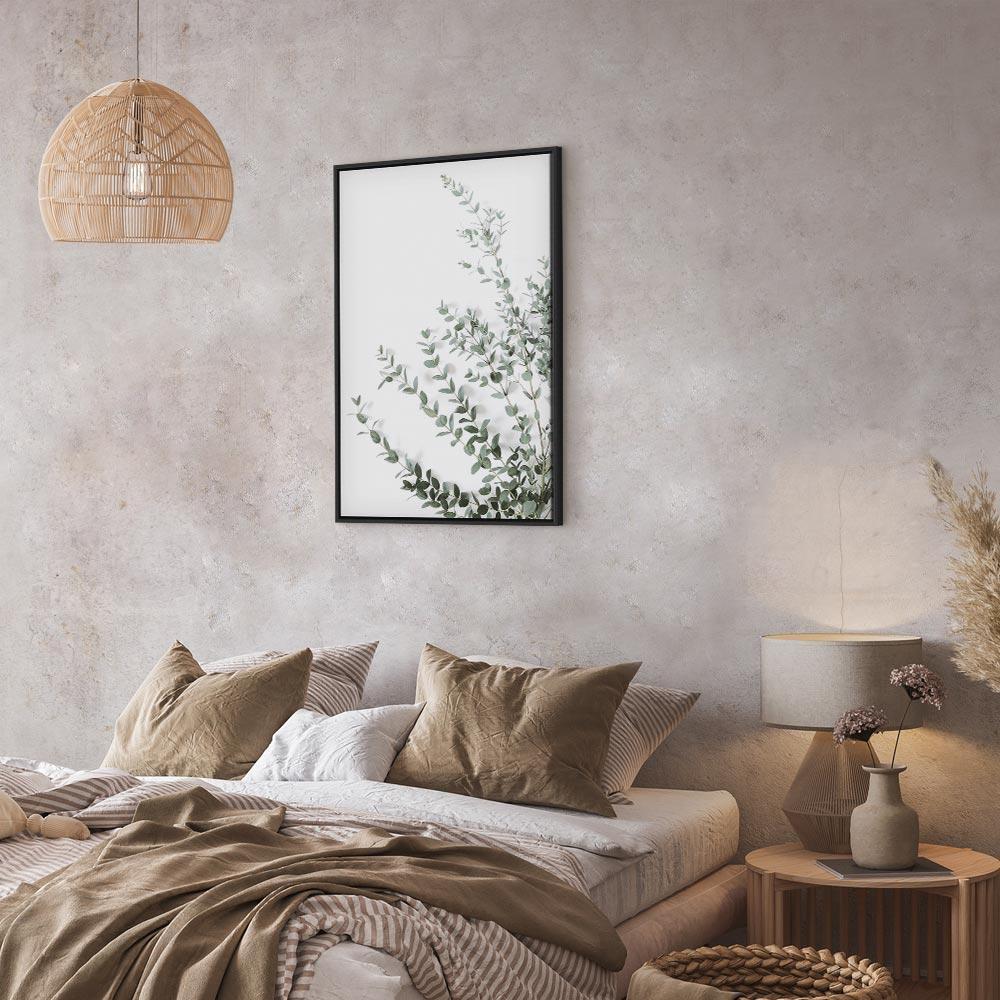 Leinwandbild - Eucalyptus Parvifolia (1 Part) Vertical