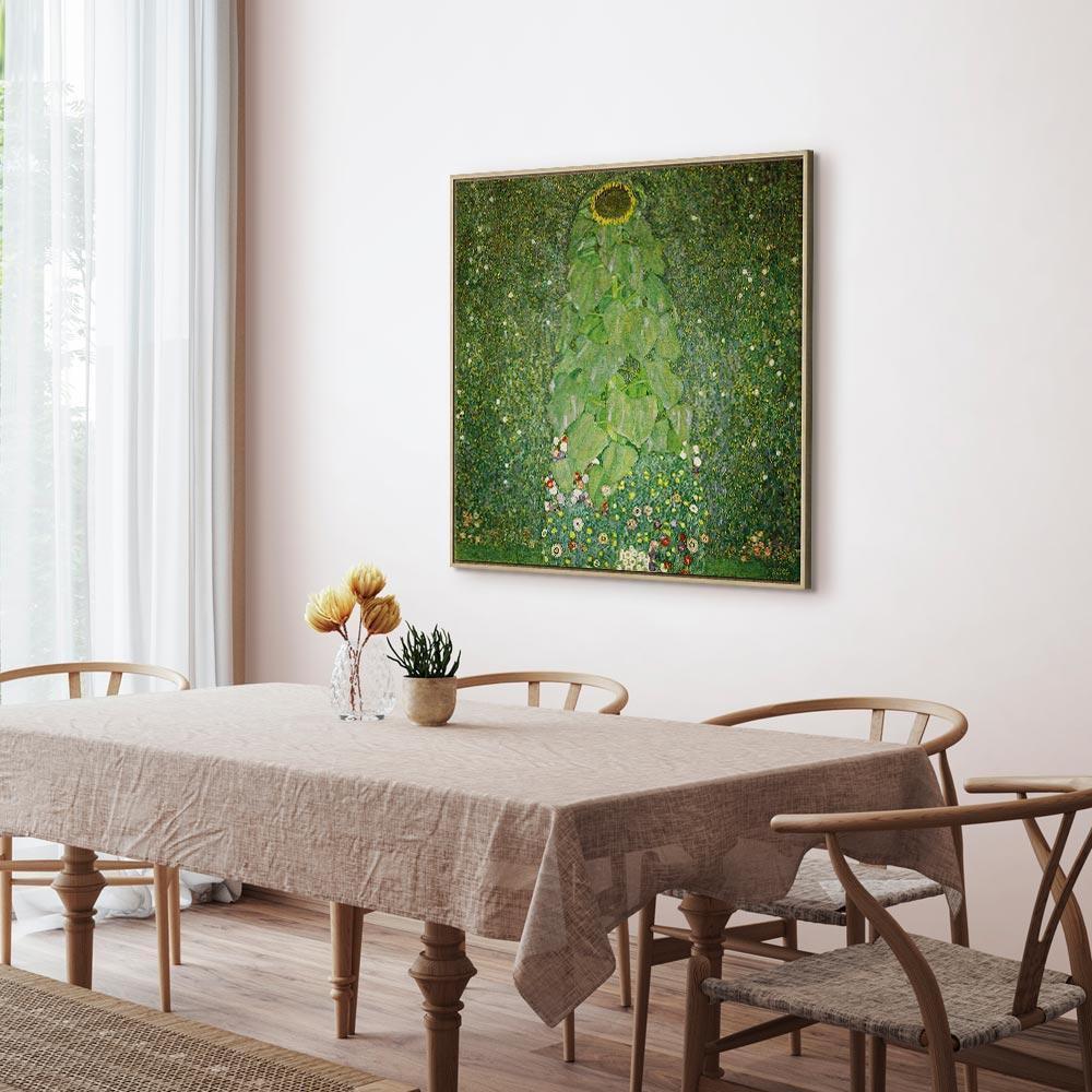 Leinwandbild - Gustav Klimt – The Sunflower