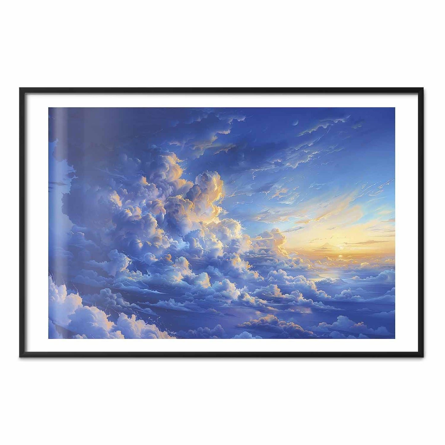 Poster - When the Sky Becomes Canvas: A Masterpiece of Nature in the Clouds