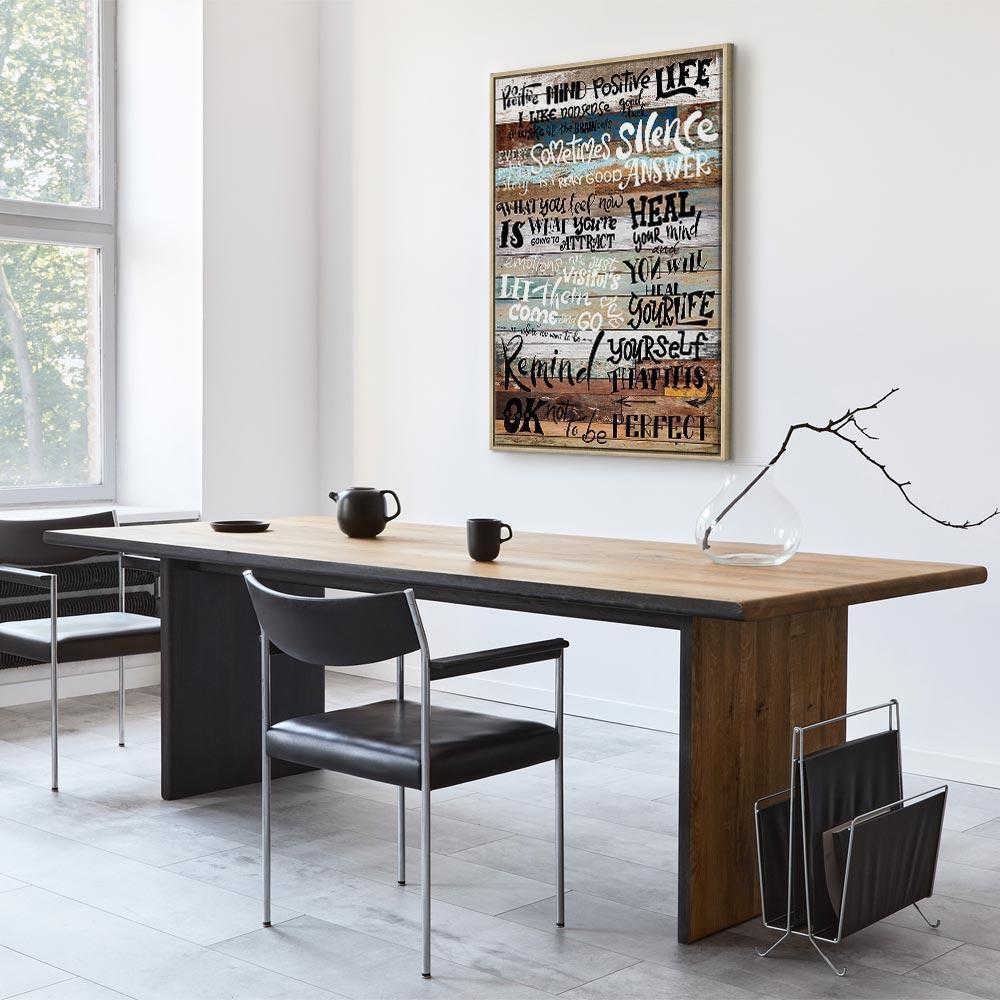 Leinwandbild - Positive Affirmations