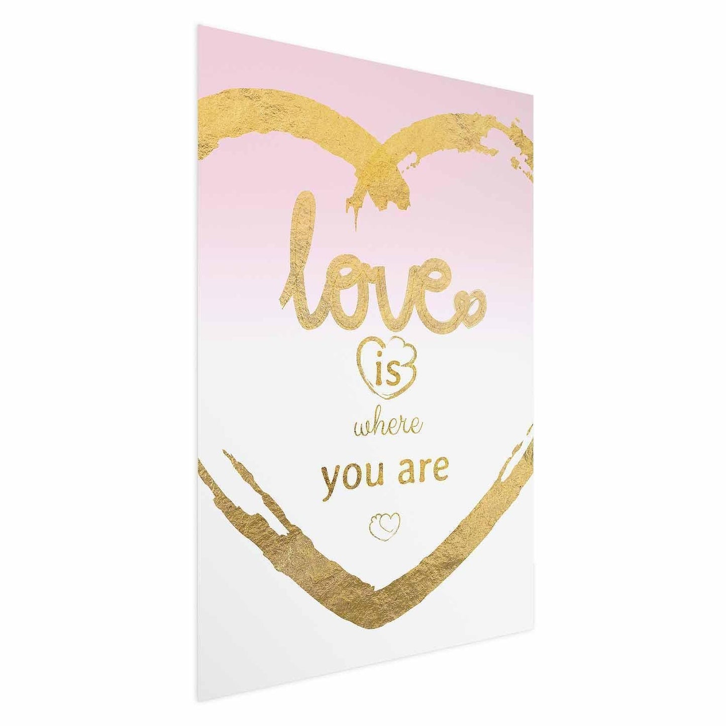 Poster - Love Is Where You Are Artgeist