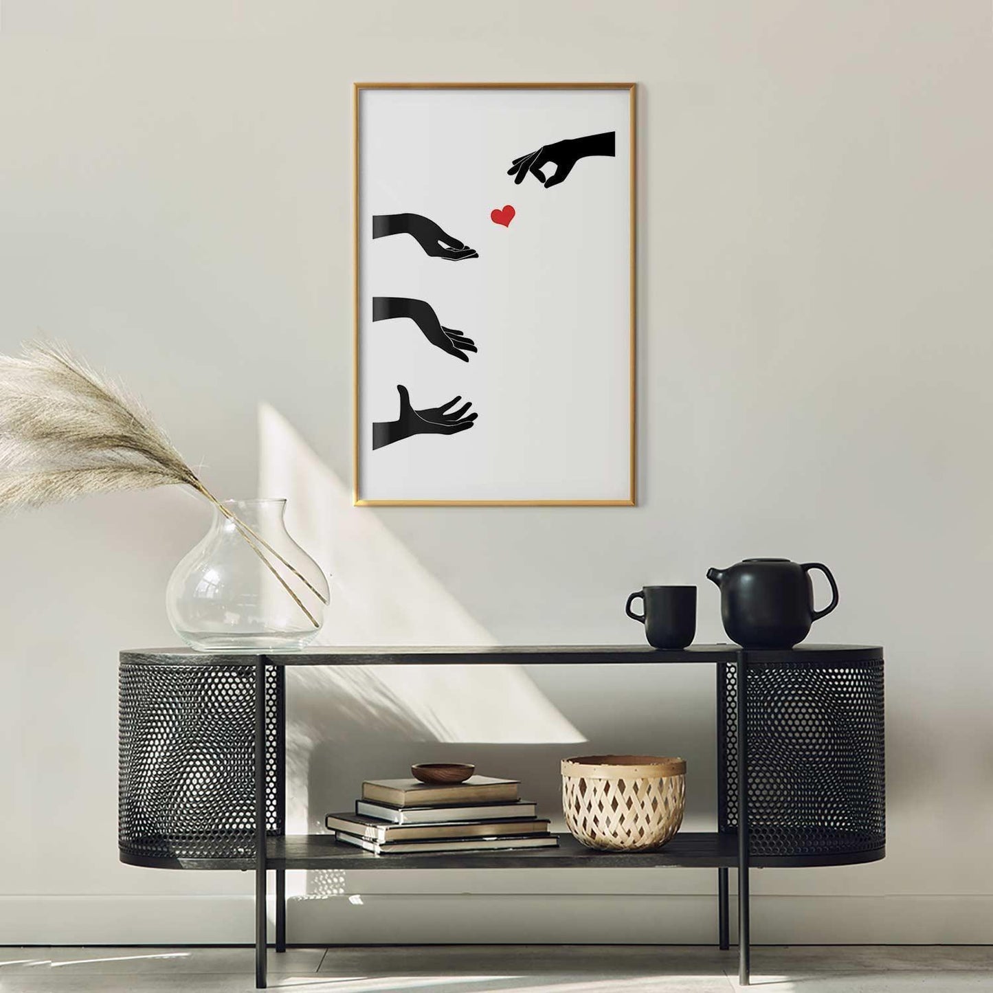 Poster Flick Switch – Pop-Art Design mit Retro-Charme