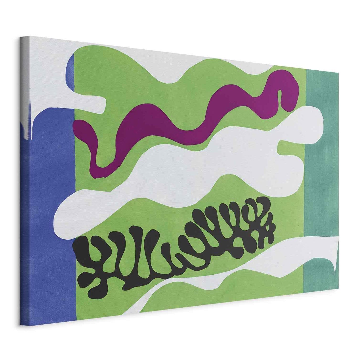 Leinwandbild - Henri Matisse – Lagoon II (from Jazz)