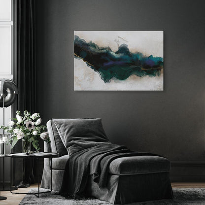 Leinwandbild - Rift of Blue (1 Part) Wide