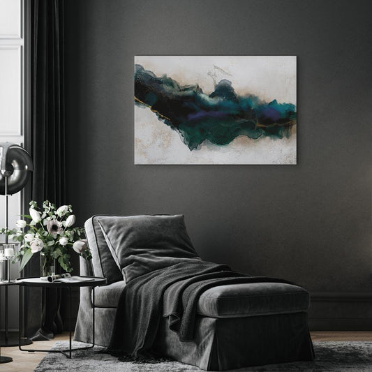 Leinwandbild - Rift of Blue (1 Part) Wide