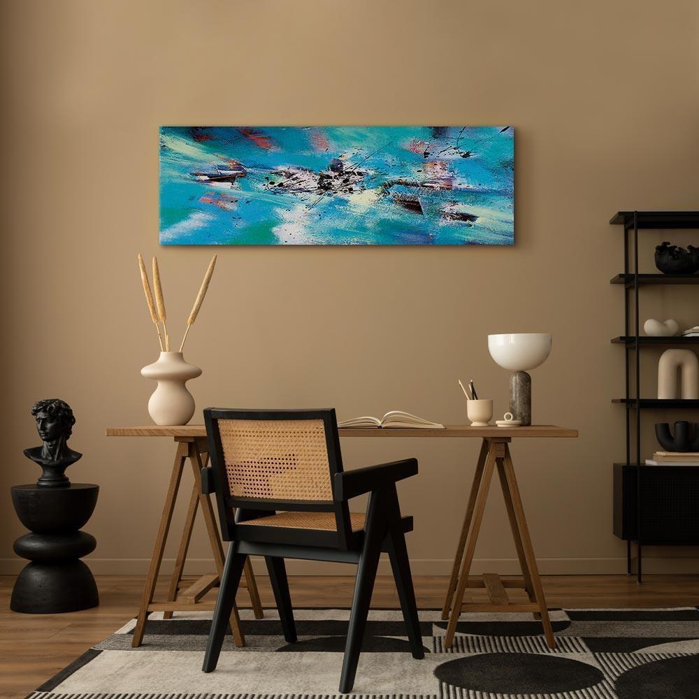 Leinwandbild - Snow Fun (1 Part) Narrow