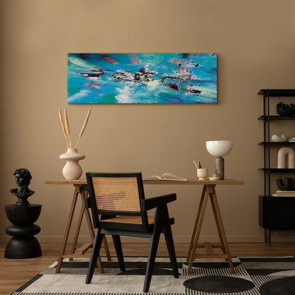 Leinwandbild - Snow Fun (1 Part) Narrow