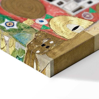Leinwandbild - Gustav Klimt – The Fulfillment
