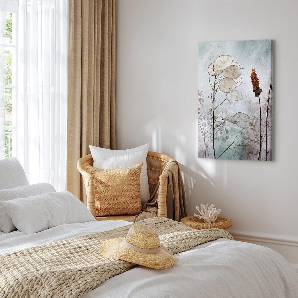 Leinwandbild - Lunaria Fruits (1 Part) Vertical