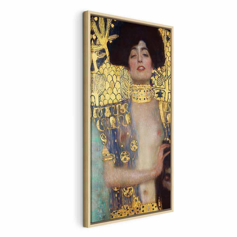 Leinwandbild - Gustav Klimt – Judith and the Head of Holofernes