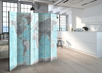 Paravent - Wooden Travels Artgeist