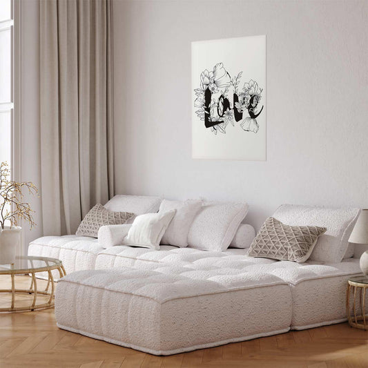 Poster - Love in Flowers Artgeist